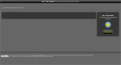 Desktop Screenshot of cashtoyourdoor.com