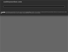 Tablet Screenshot of cashtoyourdoor.com